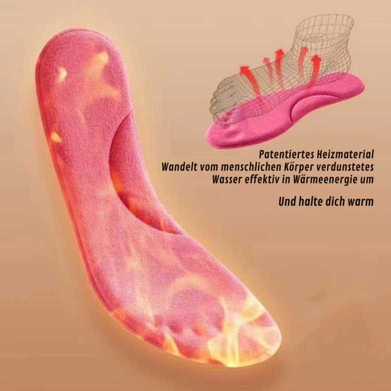 Selbst beheizte Thermo-Einlegesohlen